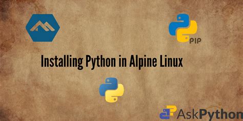 install python3 alpine